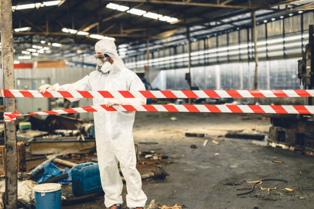 Professional Biohazard technician working in Lodi, NJ